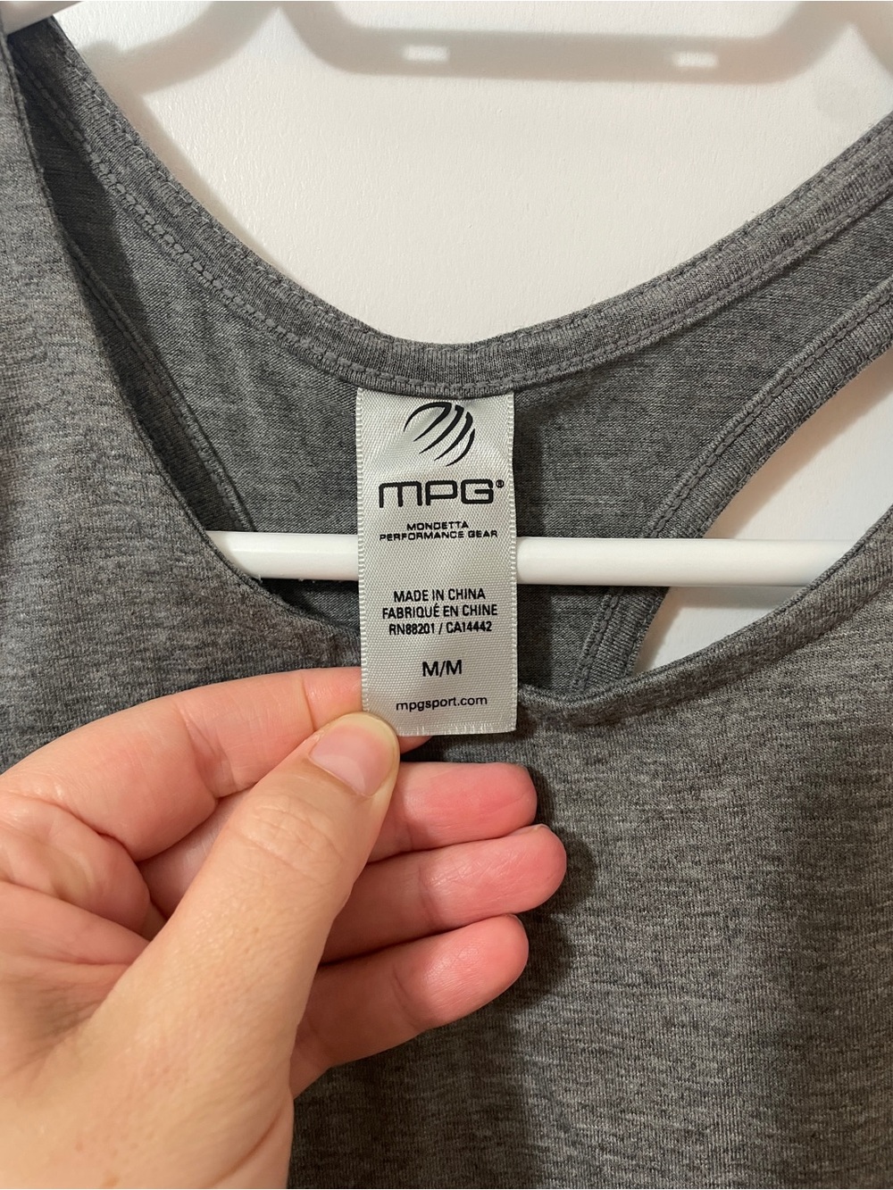 3/$20 Colour Block Racer Back Tank - Picture 5 of 5